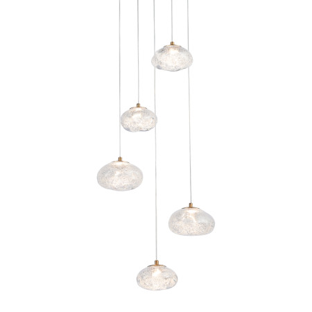 Подвесной светильник Delight Collection P98065-5 antique brass