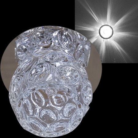 Встраиваемый светильник Reluce 08084-9.0-001H G9 CR