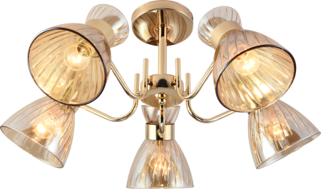 Люстра Rivoli Victoria 9183-305 5хЕ27 60 Вт модерн