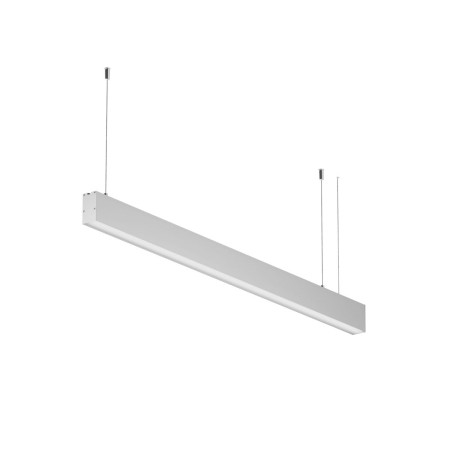 Линейный подвесной светильник Maytoni Technical 4000K 35x67 (Серебро, 1 м) LL312036