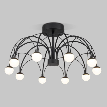 Люстра на штанге Eurosvet Ragno 90035/10 LED черный a069307