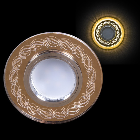 Встраиваемый светильник Reluce 00923-9.0-001CN MR16+LED3W FGD