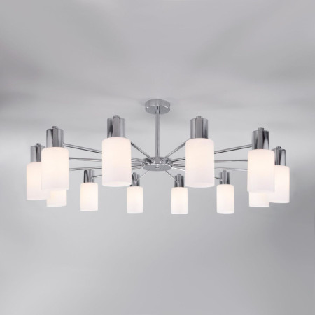 Люстра на штанге Eurosvet Vegga 70160/12 хром Smart a057112