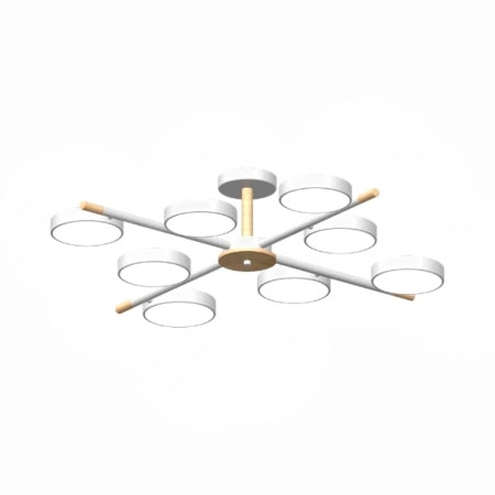 Люстра на штанге LED4U L3209-860 WH