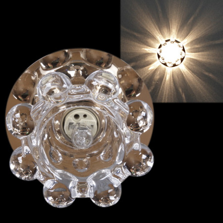 Встраиваемый светильник Reluce 08075-9.0-001H G9 GD