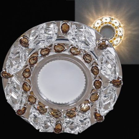 Встраиваемый светильник Reluce 22093-9.0-001PL MR16+LED3W CL+GR