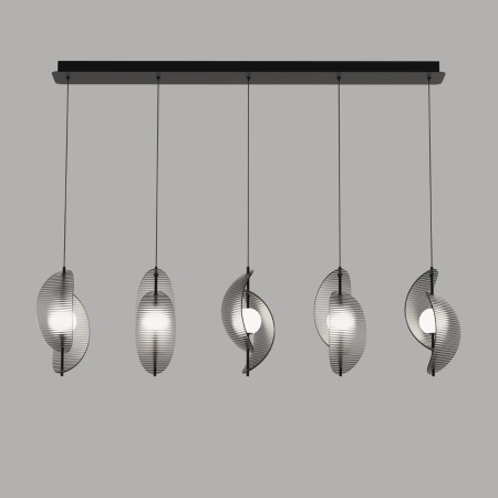 Подвесной светильник Delight Collection MD24030035-5B black/smoky