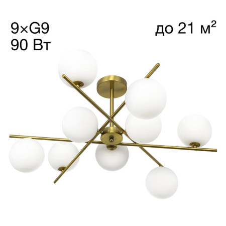 Люстра на штанге Citilux Ronny CL242193
