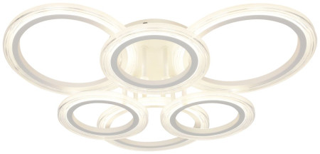 Потолочный светильник Эра Модерн Ring CLL-1-90W 3K-6,5K RC WH