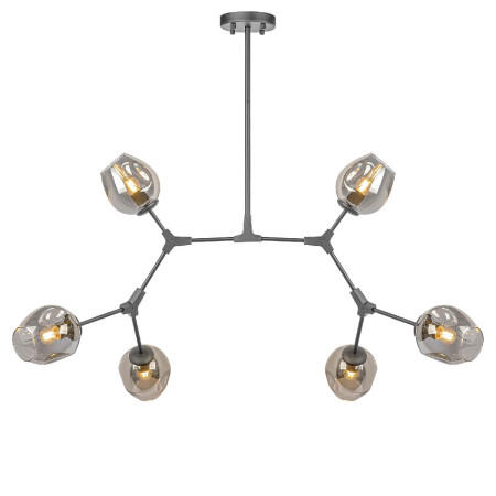 Люстра на штанге AM Group LOFT-6 BK