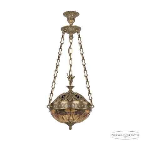 Подвесной светильник Bohemia Ivele Crystal 71000P/30AZ FP Amber/M-1H FA5S