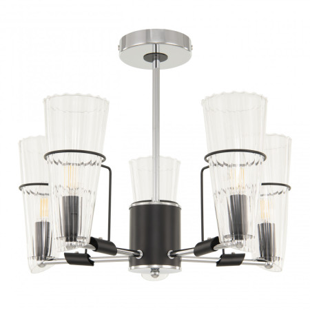 Люстра на штанге Arte Milano Napoli 328107/5 CR.BK