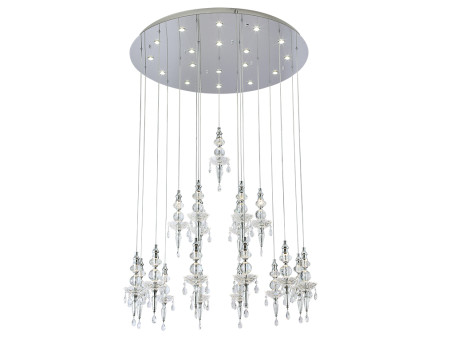 Подвесная люстра Newport 8360/1000 chrome М0070006