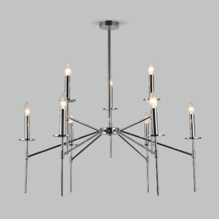 Люстра на штанге Eurosvet Anders 60142/9 хром Smart a061934