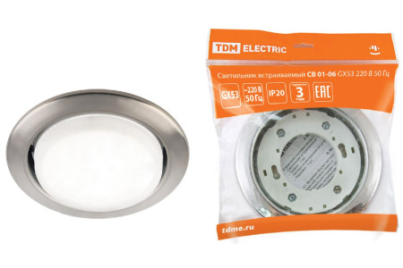 Встраиваемый светильник TDM Electric СВ 01-06 SQ0359-0060