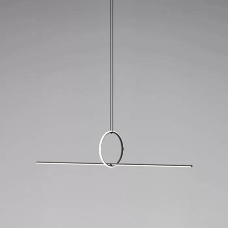 Подвесной светодиодный светильник iLedex Zoom 10339P/A2-35W-3000K BK-WH