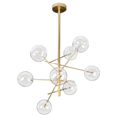 Люстра на штанге DeLight Collection Globe Mobile 9307P-8A gold