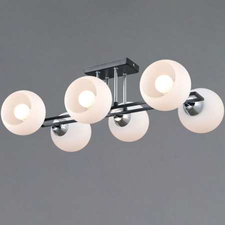 Потолочная люстра Illumico IL0791-6CSQ-25 BK CR TRENTO