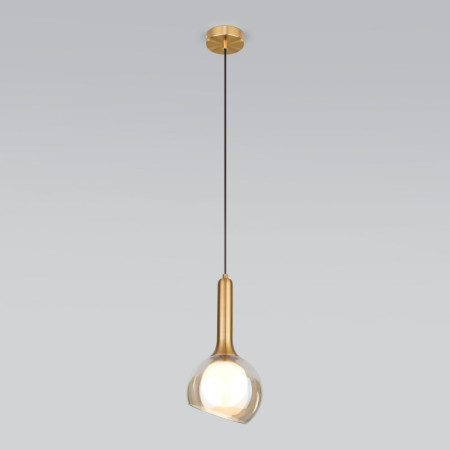 Подвесной светильник Eurosvet 50188/1 янтарный