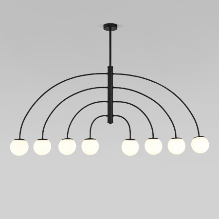Люстра на штанге Eurosvet Cenacolo 30179/8 черный a069122