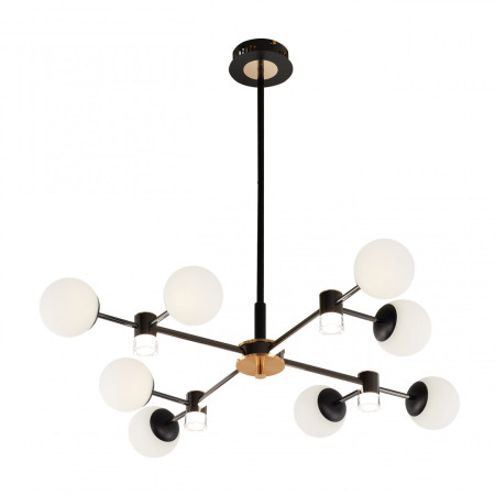 Подвесной светильник Arte Milano Ferrara 277010/8 BK/GD