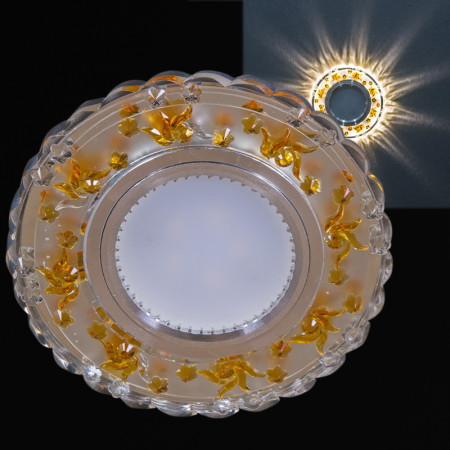 Встраиваемый светильник Reluce 14368-9.0-001LD MR16+LED3W WT+TEA