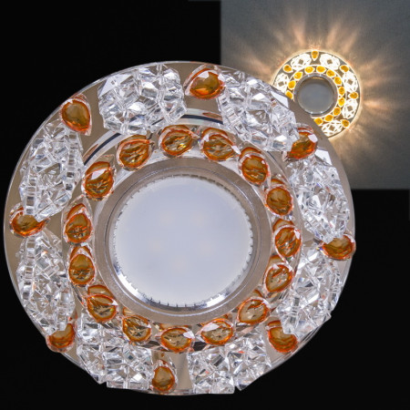 Встраиваемый светильник Reluce 22093-9.0-001PL MR16+LED3W CL+OR