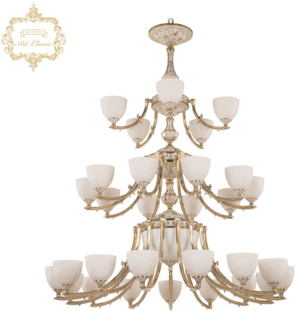 Подвесная люстра Art Classic 31.2111P.15+10+5.420.3d.GW.P1.U.Angel