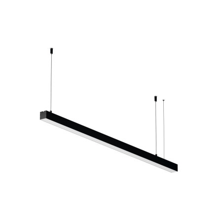 Линейный подвесной светильник Maytoni Technical 4000K 35x35 (Черный, 1 м) LL312012