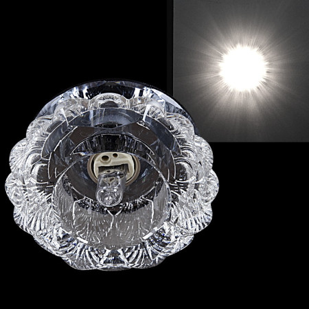 Встраиваемый светильник Reluce 07287-9.0-001H G9 BK CL