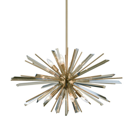 Люстра на штанге Delight Collection P68112-8AB antique brass