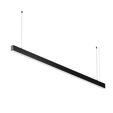Линейный подвесной светильник Maytoni Technical 3000K 35x67 (Черный, 2 м) LL312047