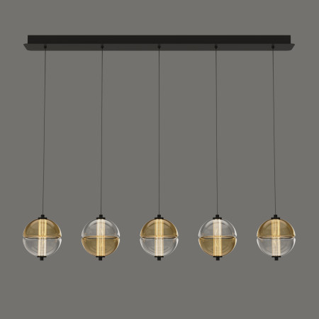 Подвесной светильник Delight Collection MD24022079-5B black/amber