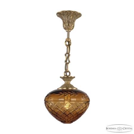 Подвесной светильник Bohemia Ivele Crystal 7003P/18 FP Amber/H-1B