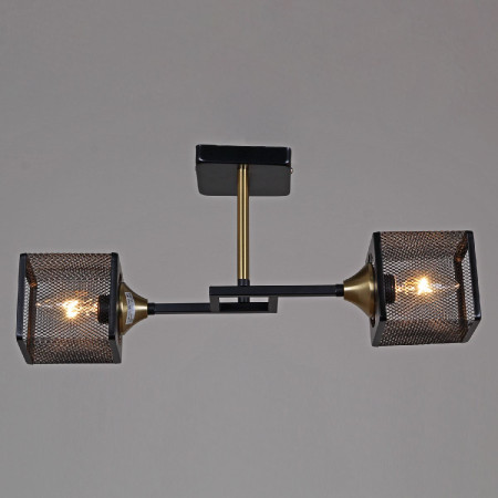 Потолочный светильник Reluce 06400-0.3-02 BK+COP