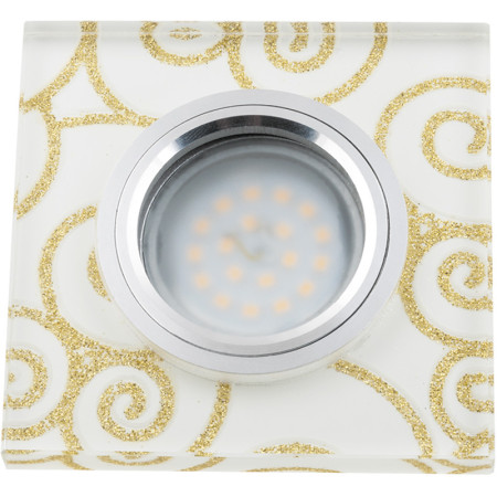 Встраиваемый светильник Fametto Luciole DLS-L207 GU5.3 CHROME/WHITE UL-00000382