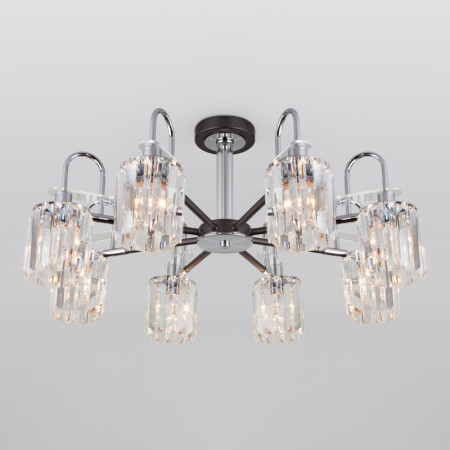 Люстра на штанге Eurosvet 70090/8 графит Smart a045142