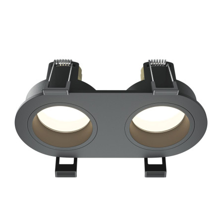 Встраиваемый светильник Maytoni Technical Share DL126-02-GU10-B