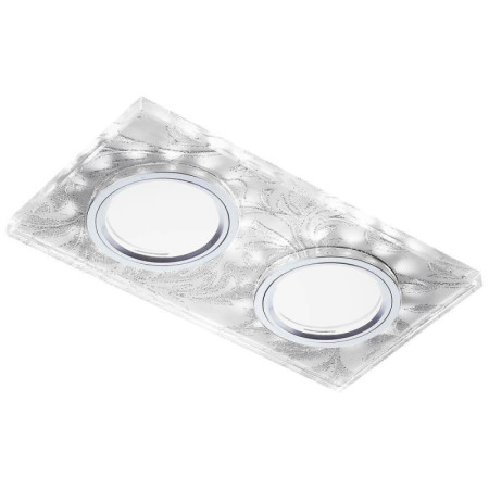 Встраиваемый светодиодный светильник Ambrella Light Led S234/2 W/CH/WH