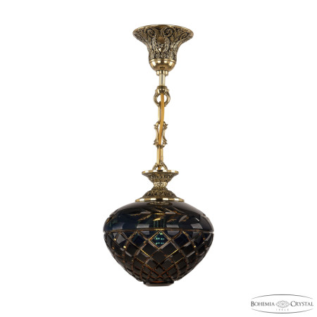 Подвесной светильник Bohemia Ivele Crystal 7003P/18 GB Amber-Blue/H-1B