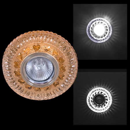 Встраиваемый светильник Reluce 00499-9.0-001CNB MR16+LED3W TEA