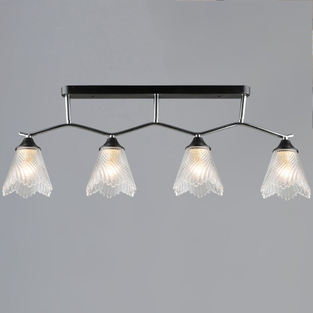 Потолочная люстра Reluce 77320-0.3-04 CH+BK