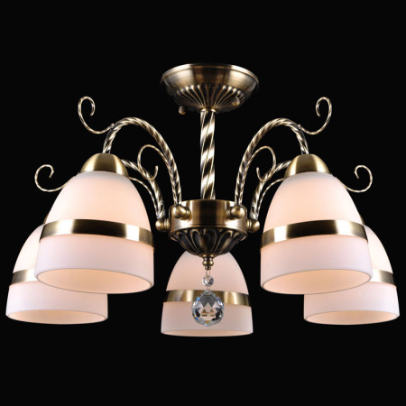 Люстра на штанге Natali Kovaltseva Grenoble 75103-5C ANTIQUE