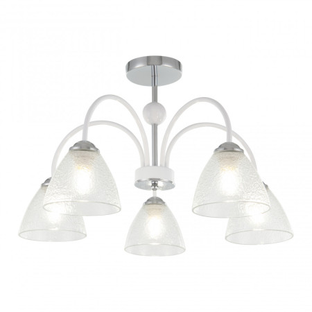 Люстра на штанге Arte Milano Napoli 321410/5 CR+WH