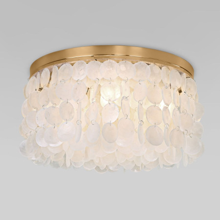 Потолочная люстра Eurosvet Sandra60084/5 латунь/перламутр Smart a071170