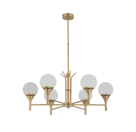 Люстра на штанге Kutek Meleze MEL-ZW-6(P)