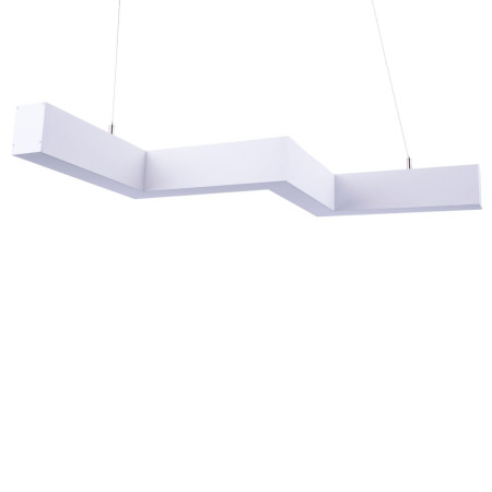 Линейный подвесной светильник Uniel UL-00013518 ULO-K19A 30W/4000K/Z30-120 IP40 WHITE