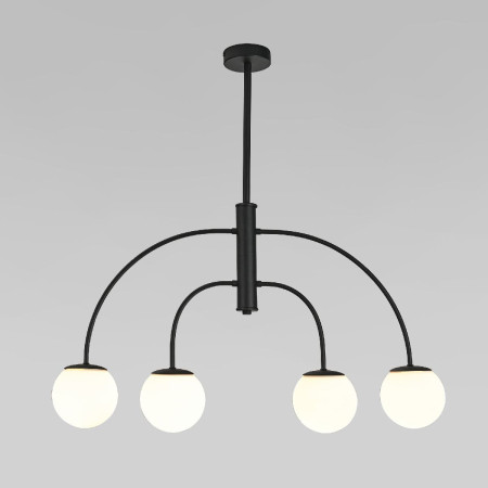 Люстра на штанге Eurosvet Cenacolo 30179/4 черный a069121