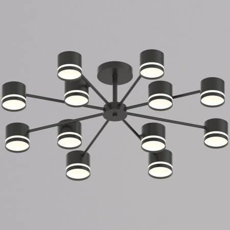 Люстра на штанге Reluce 89730-0.3-12 GX53 BK