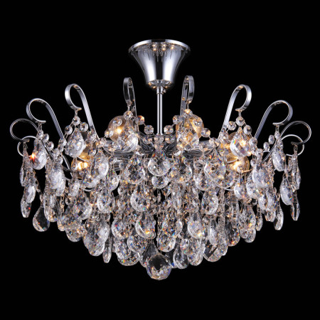 Люстра на штанге Natali Kovaltseva HAPPY DIAMONDS I 11546/8C CHROME